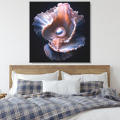Canvas Wall Art with Shell and Pearl Leinwanddruck (Insitu (Schlafzimmer))