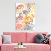 Canvas: Wild about Rabbits  Leinwanddruck (Insitu (Wohnzimmer))