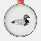 Canvasback Duck Ornament (Vorne)