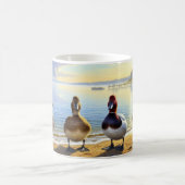 Canvasback Ducks Coffee Tasse Wrap Design (Mittel)