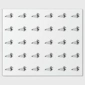 Canvasback-Ente Geschenkpapier (Flach)