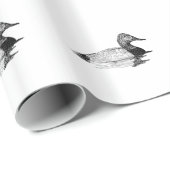 Canvasback-Ente Geschenkpapier (Rolleneckpunkt)