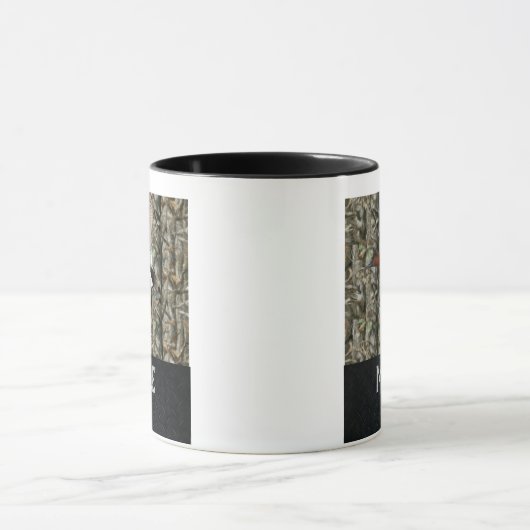 Canvasback-Enten-Jagd-Namen-Sport-draußen Tasse (Zentrum)