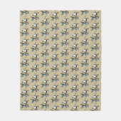 Canvasback, Mallard and Wood Ducks Flying Fleecedecke (Vorderseite)