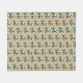 Canvasback, Mallard and Wood Ducks Flying Fleecedecke (Vorderseite (Horizontal))