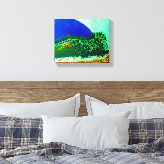 CANVASS ART BERG LEINWANDDRUCK (Insitu (Schlafzimmer))