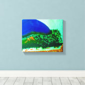 CANVASS ART BERG LEINWANDDRUCK (Insitu (Holzboden))