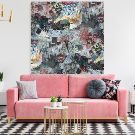 Canvastavla City Life Leinwanddruck (Insitu (Wohnzimmer))