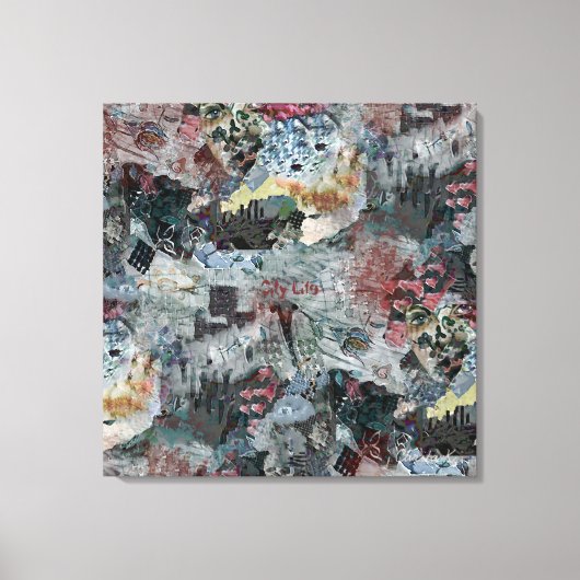 Canvastavla City Life Leinwanddruck (Vorderseite)