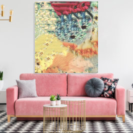 Canvastavla Sarah Rubellite Leinwanddruck