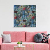 Canvastavla Sarah Rubellite Leinwanddruck (Insitu (Wohnzimmer))