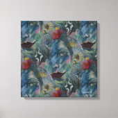 Canvastavla Sarah Rubellite Leinwanddruck (Vorderseite)