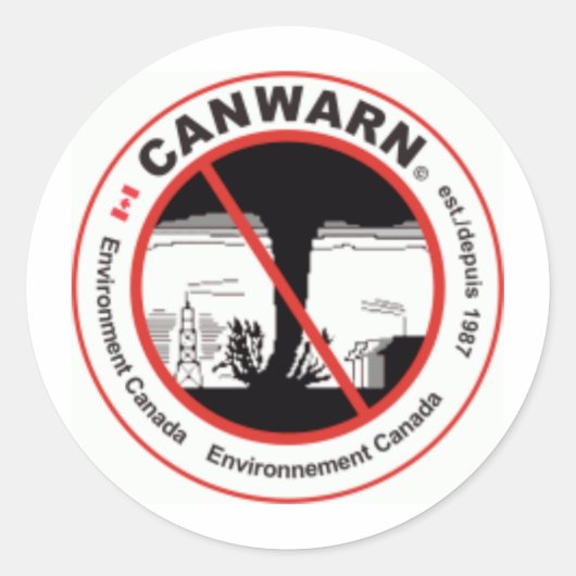 canwarn%20 Logo%20(2) Runder Aufkleber (Vorderseite)
