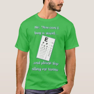 Canx27t Kaufen Sie ein Vowel Funny Eye Beruflich 1 T-Shirt