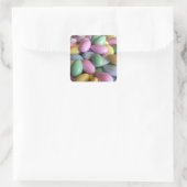 Canyed Almonds Quadratischer Aufkleber (Tasche)