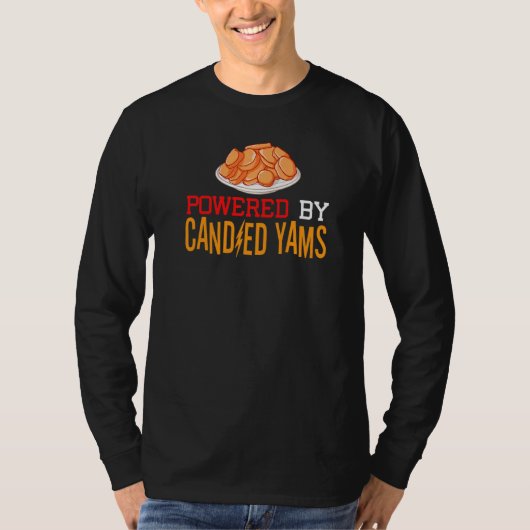Canyed Yam Sweet Potato Recipe Canned Casserole P T-Shirt (Vorderseite)