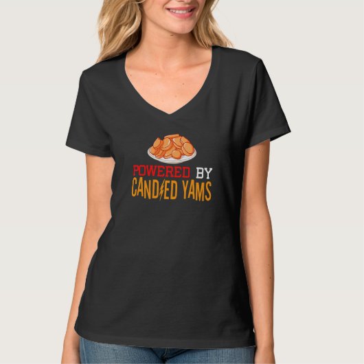 Canyed Yam Sweet Potato Recipe Canned Casserole P T-Shirt (Vorderseite)