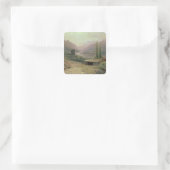 Canyon, 1893 quadratischer aufkleber (Tasche)