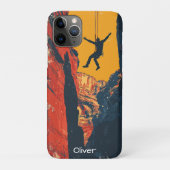 Canyon-Abseil-Abenteuer Case-Mate iPhone Hülle (Rückseite)