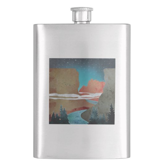 Canyon Birds Flachmann (Vorderseite)