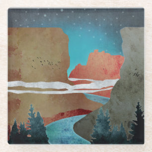 Canyon Birds Glasuntersetzer