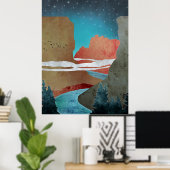 Canyon Birds Poster (Heimbüro)