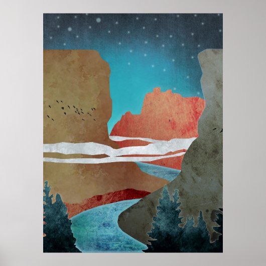 Canyon Birds Poster (Vorne)