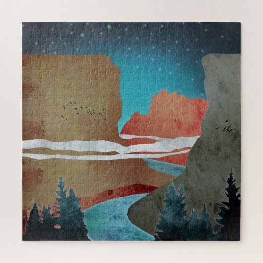 Canyon Birds Puzzle (Vertikal)