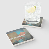 Canyon Birds Steinuntersetzer (Seitenansicht)