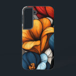 Canyon Bloom Samsung Galaxy Hülle<br><div class="desc">Burnt Orangen und Rot blühen in den Canyons der Wüste.</div>