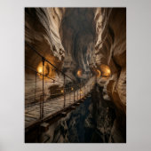 Canyon Bridge Cave Adventure Path Poster (Vorne)