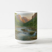 Canyon Creek bei Sunrise Kaffeetasse (Mittel)