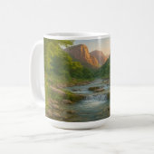 Canyon Creek bei Sunrise Kaffeetasse (Vorderseite Links)