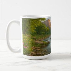 Canyon Creek bei Sunrise Kaffeetasse