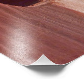 Canyon Crosscut Southwest Fine Art Fotodruck (Ecke)