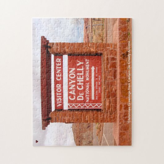 Canyon De Cheely Arizona Jigsaw Puzzle (Vertikal)