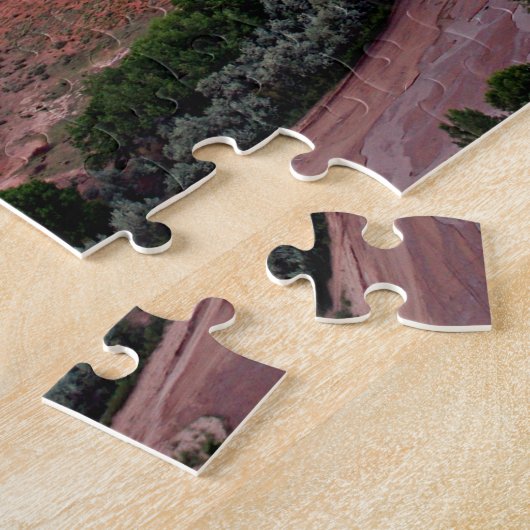 Canyon de Chelly, Arizona, bei Sonnenuntergang Puzzle (Seite)