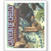 CANYON DE CHELLY NATIONAL MONUMENT - ARIZONA USA AUFKLEBER (Vorderseite)