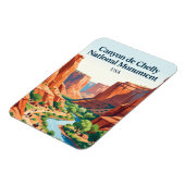Canyon de Chelly National Monument USA Magnet (Linke Seite)