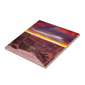 Canyon de Chelly, Sonnenuntergang, Arizona Fliese (Seite)