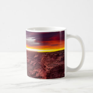 Canyon de Chelly, Sonnenuntergang, Arizona Kaffeetasse