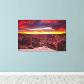 Canyon de Chelly, Sonnenuntergang, Arizona Leinwanddruck (Insitu (Holzboden))