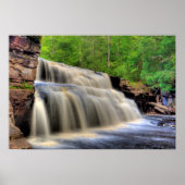 Canyon Falls, Michigan. Poster (Vorne)
