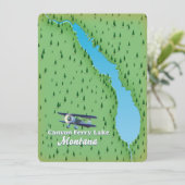 Canyon Ferry Lake Montana Seeblick (Stehend Vorderseite)