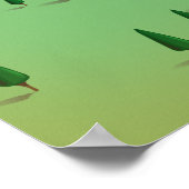 Canyon Ferry Lake Montana Seeblick Poster (Ecke)