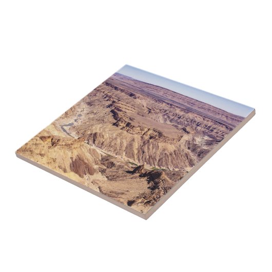 Canyon (Fischfluss) in Südnamibia, Afrika Fliese (Seite)