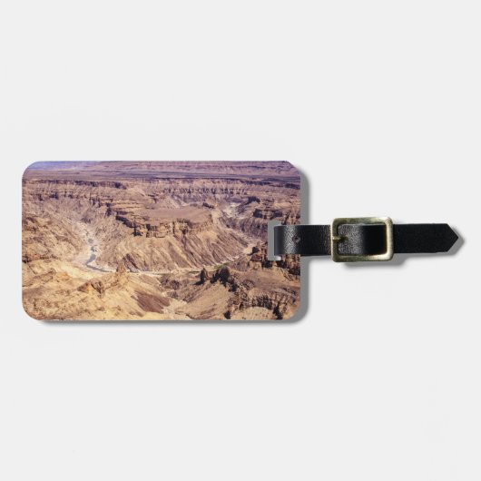 Canyon (Fischfluss) in Südnamibia, Afrika Gepäckanhänger (Vorderseite horizontal)