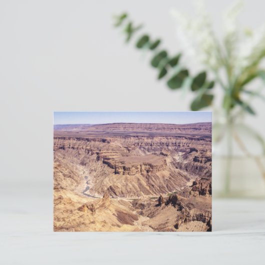 Canyon (Fischfluss) in Südnamibia, Afrika Postkarte (Stehend Vorderseite)