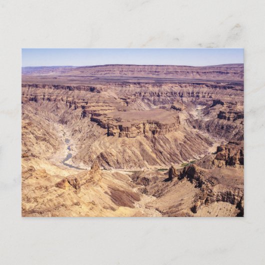 Canyon (Fischfluss) in Südnamibia, Afrika Postkarte (Vorderseite)