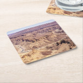 Canyon (Fischfluss) in Südnamibia, Afrika Rechteckiger Pappuntersetzer (angewinkelt)